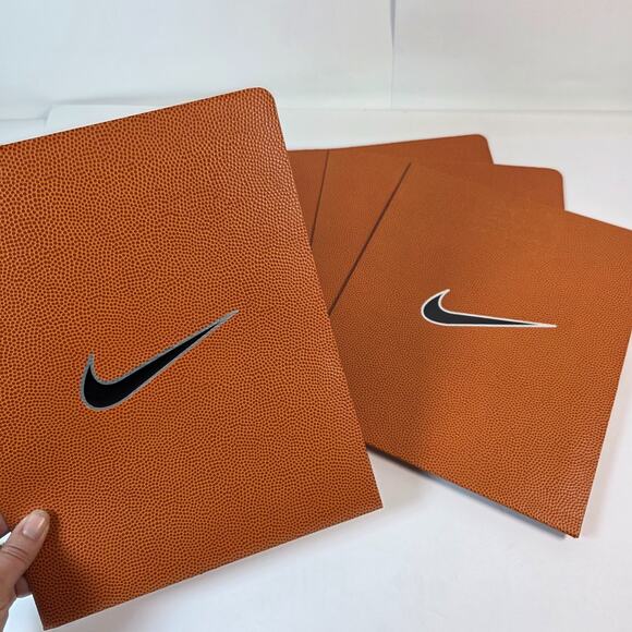 4 Retro Nike Basketball skin Portfolio Paper Keeper Peachy Nike swoosh - Picture 1 of 10